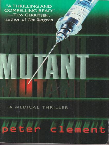 Mutant - Peter Clement - copertina