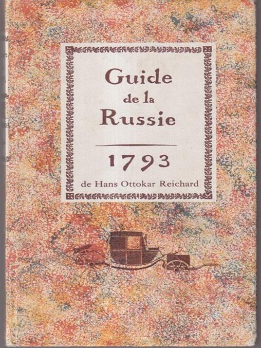 Guide de la Russie 1793 - copertina