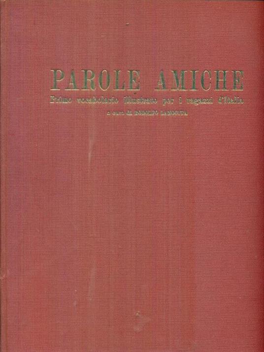 Parole amiche - Rodolfo Lanocita - copertina