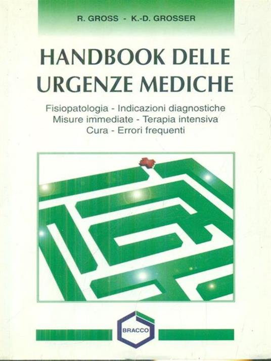 Handbook delle urgenze mediche - copertina