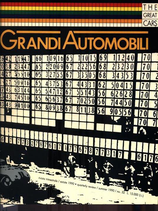 Le Grandi Automobili. Numero 32 Estate 1990 - copertina