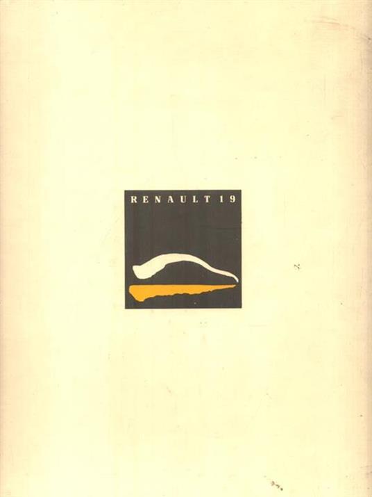 Renault 19 - copertina