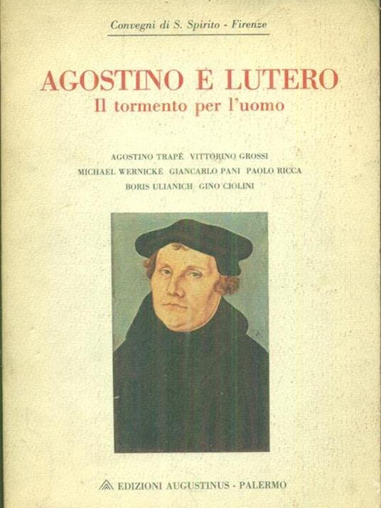 Agostino e Lutero - copertina