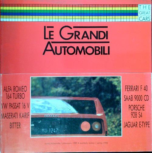 Le Grandi Automobili. Numero 23 Primavera 1988