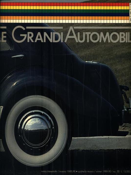 Le Grandi Automobili. Numero 30 Inverno 1989-90 - copertina