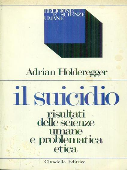 Il suicidio - copertina