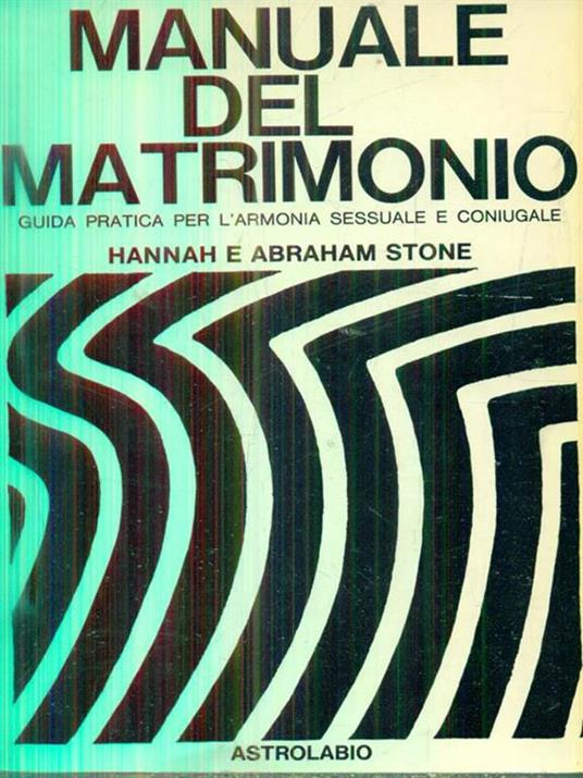 Manuale del matrimonio - copertina