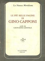 Le più belle pagine di Gino Capponi