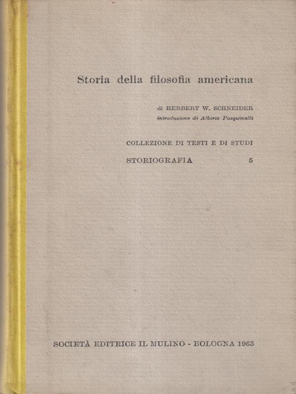Storia della filosofia americana