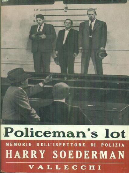 Policeman's lot - Harry Soederman - copertina