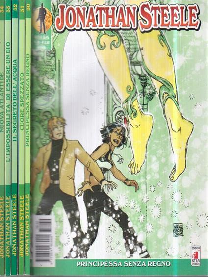 Jonathan Steele n. 30-34. Aprile 2007 - Agosto 2007 - copertina