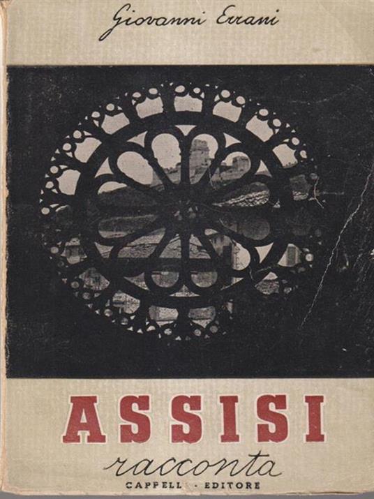 Assisi racconta - Giovanni Errani - copertina