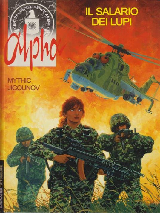 Alpha 3 - Il salario dei lupi - Mythic - copertina