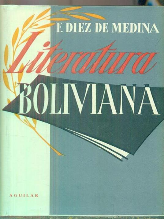 Literatura boliviana - copertina