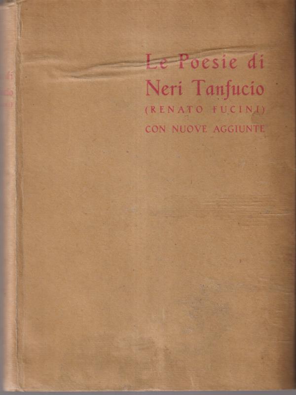 Le Poesie Di Neri Tanfucio