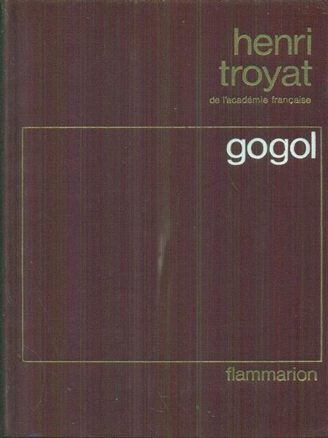 Gogol - Henri Troyat - copertina