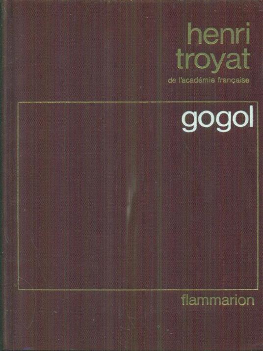Gogol - Henri Troyat - copertina