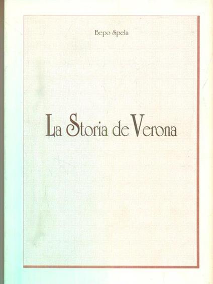 La Storia di Verona - Bepo Spela - copertina
