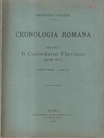 Cronologia romana vol. 1