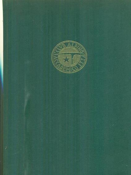 Club alpino accademico annuario 1974 - copertina