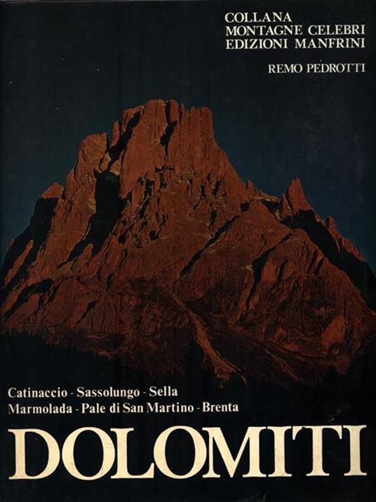 Dolomiti - Remo Pedrotti - copertina
