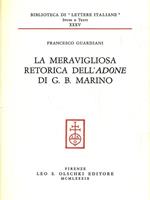 La meravigliosa retorica dell'adone di G. B. Marino