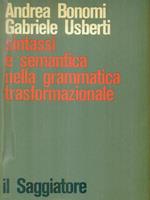   Sintassi e semantica nella grammatica trasformazionale