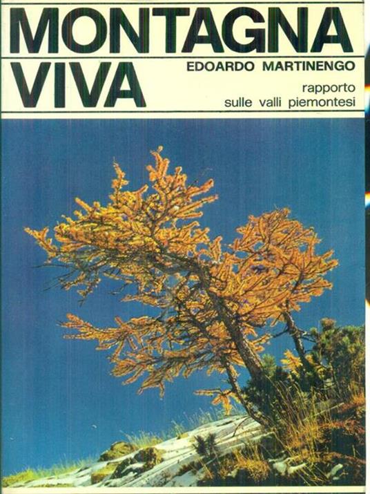 Montagna viva - Edoardo Martinengo - copertina