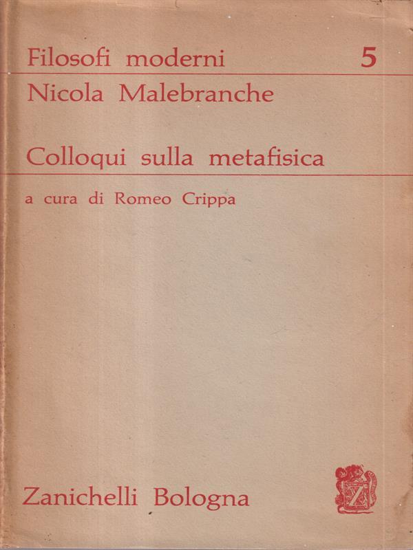 Colloqui sulla metafisica
