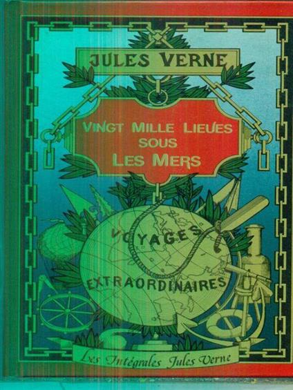 Vingt Mille lieues sous les mers - Jules Verne - copertina