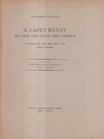 IL caput DXXXV