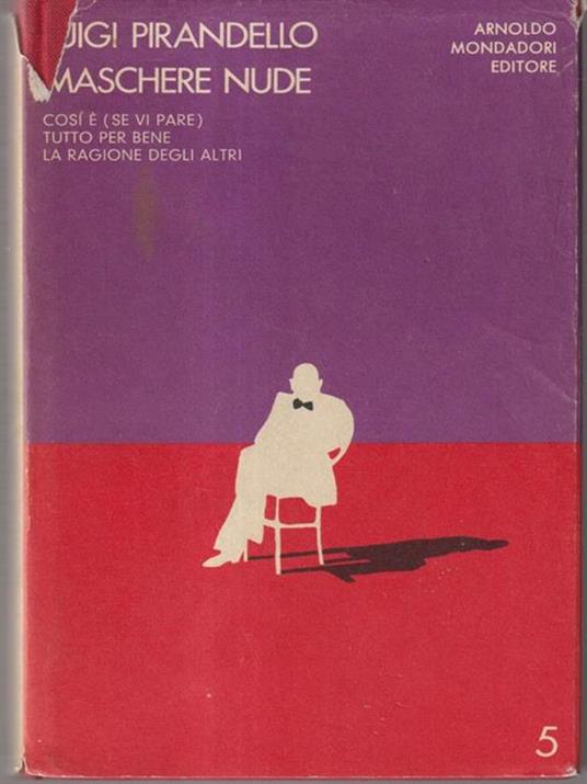   Maschere nude vol 5 - Luigi Pirandello - copertina