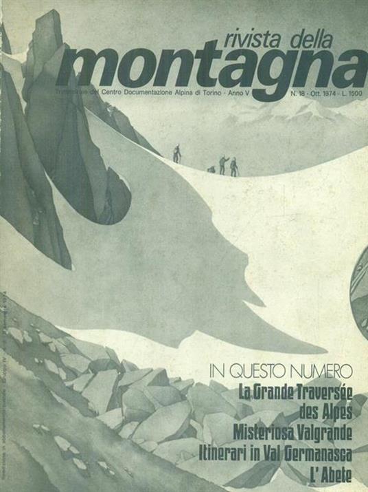   Rivista della montagna n. 15-17-18/1974 -   - copertina