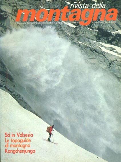 Rivista della montagna n. 35-36-37-38/1979-1980 - copertina