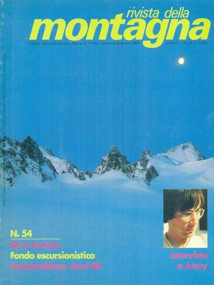  Rivista della montagna annata 1983 -   - copertina
