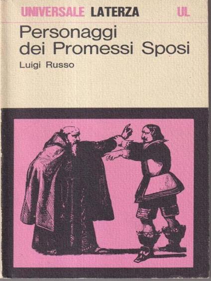 Personaggi dei Promessi Sposi - Luigi Russo - copertina