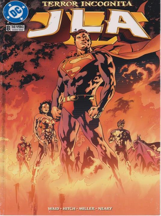 JLA tp 8: terror incognita - copertina
