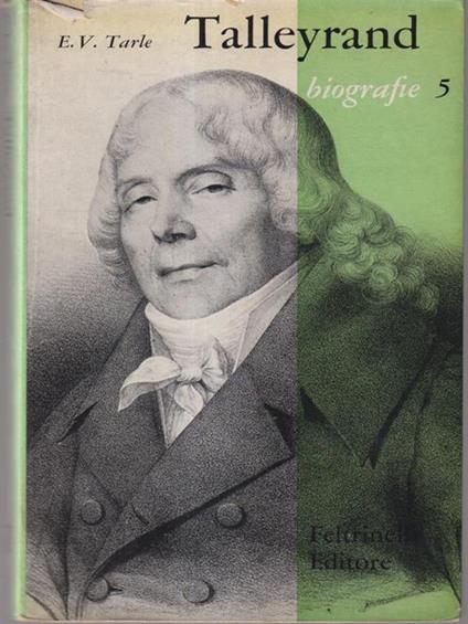Talleyrand - E. Tarlé - copertina
