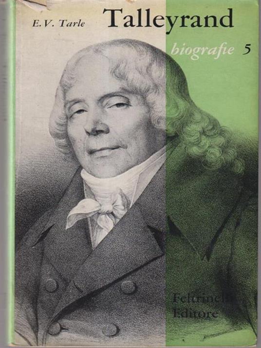 Talleyrand - E. Tarlé - copertina