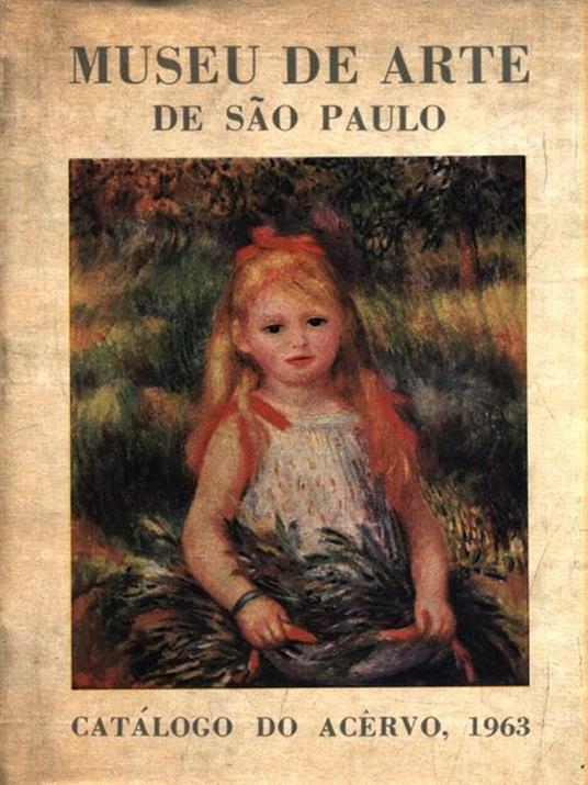 Museu de Arte de Sao Paulo. Catalogo do Acervo, 1963 - copertina