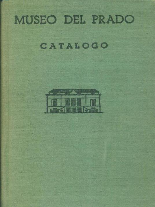   Museo del Prado Catalogo de los cuadros -   - copertina