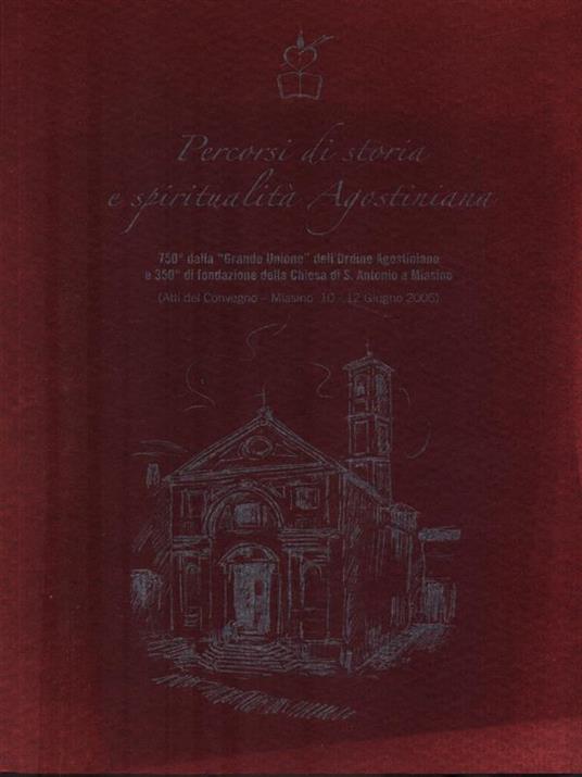 Percorsi di storia e spiritualità Agostiniana - Fiorella Mattioli Carcano - copertina