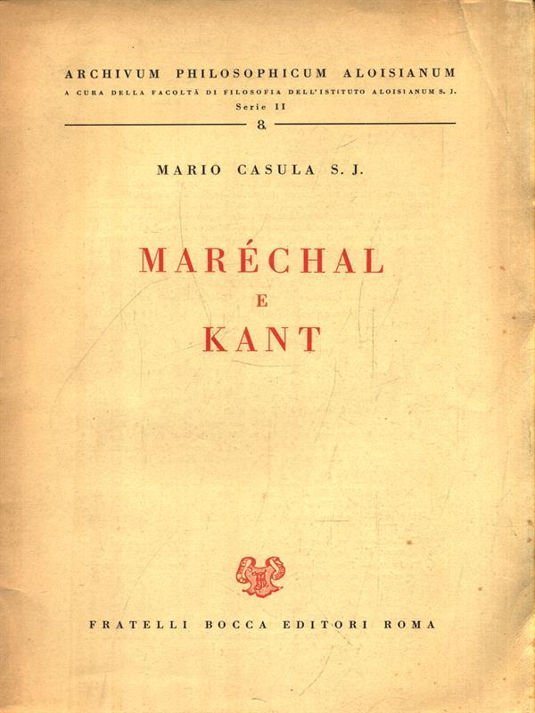 Maréchal e Kant