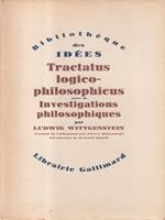   Tractatus logico philosophicus suivi de Investigations philosophiques
