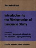   Introduction to the Mathematics of Language Study