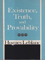 Existence truth and provability