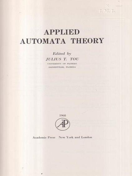 Electrical science series - Julius Tou - copertina