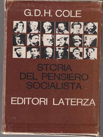 Storia del pensiero socialista 7 vv - George Douglas Howard Cole - copertina