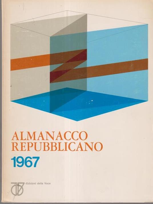   Almanacco repubblicano 1967 -   - copertina