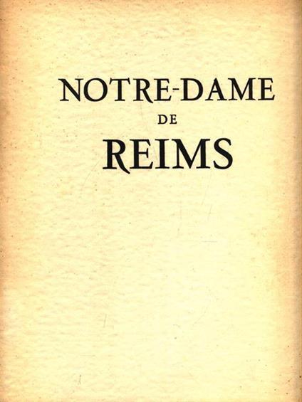 Notre-Dame de Reims -   - copertina